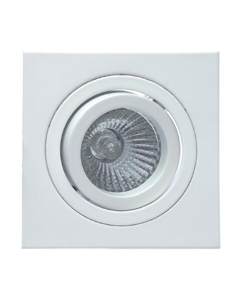 BASICO GU10 * EMPOTRABLE CUADRADO Blanco